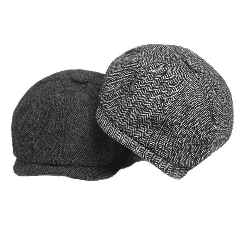 Peaky Blinders Beret Cap Men's Razor Gang Newsboy Hat Women Painter Hat British Retro Flat Cap