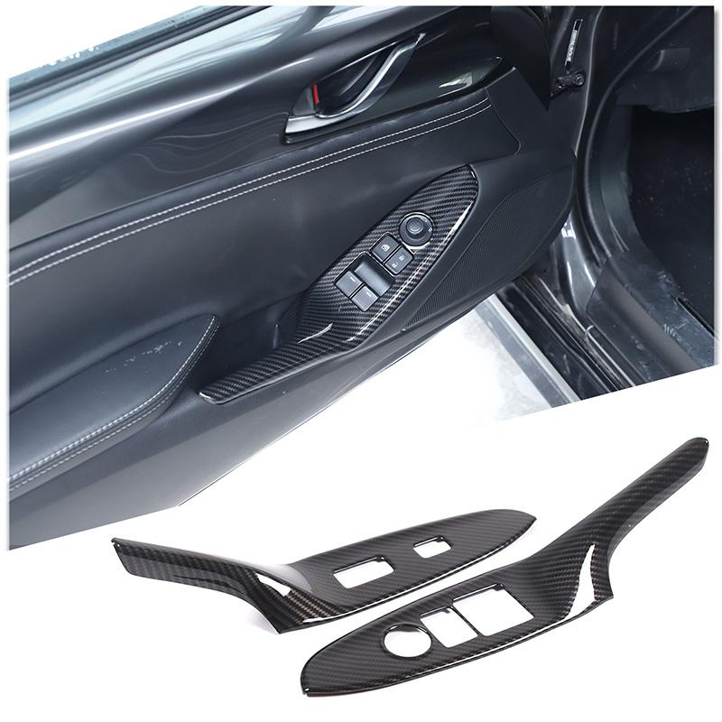 For Mazda MX-5 MX5 ND 2016-2026 ABS carbon fibre Interior Kit Dashboard Console Gear Shift Panel Cover Trim Stickers