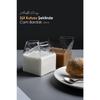 Heat Resistant Borosilicate Milk Box Cup Coffee And Presentation Cup | Borosilicate Glass 350ml