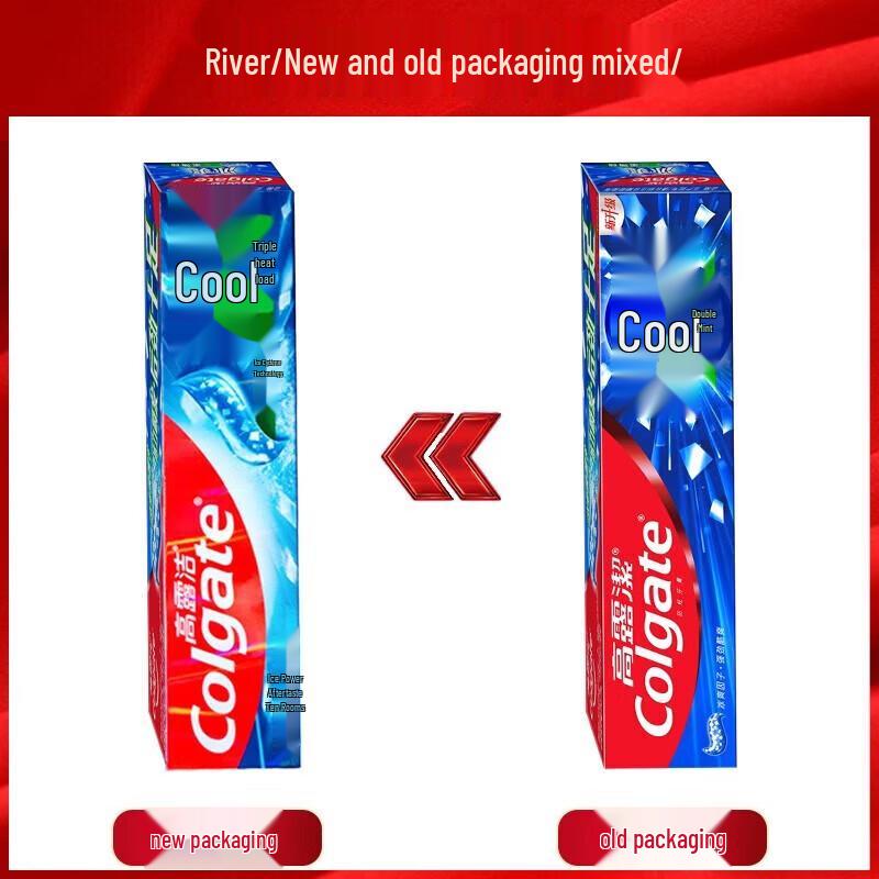 Colgate Icy Triple Mint & Longjing Tea Toothpaste (2 x 180g)