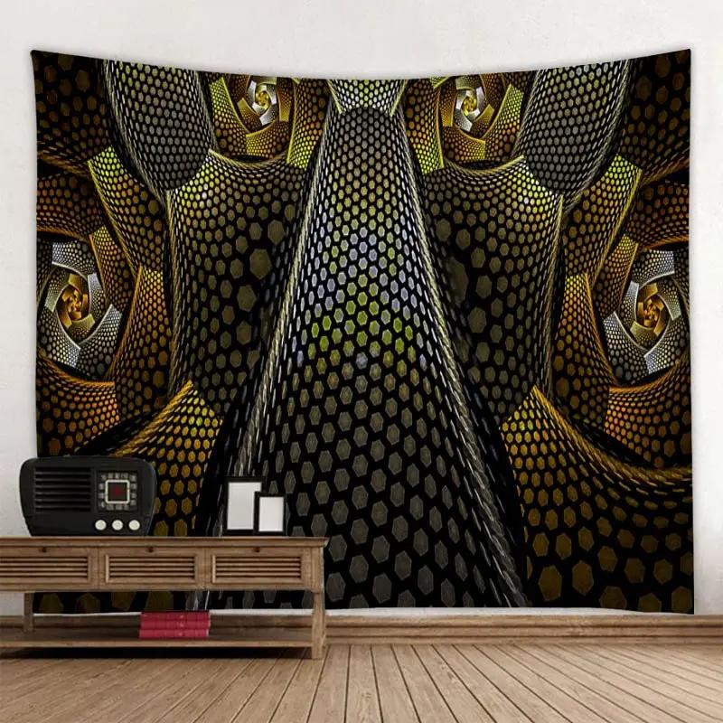 Boho Mandala Tapestry Multicolor Floral Wall Hanging Geometric Pattern Tapestries For Home Living Room Bedroom Couch Blanket