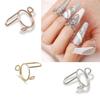 Reusable Thin Nail Rings For Women Daily Fingertip Decoration Protective Cover Trendy Ring Jewelry Gift To Girlfriend Manicure
