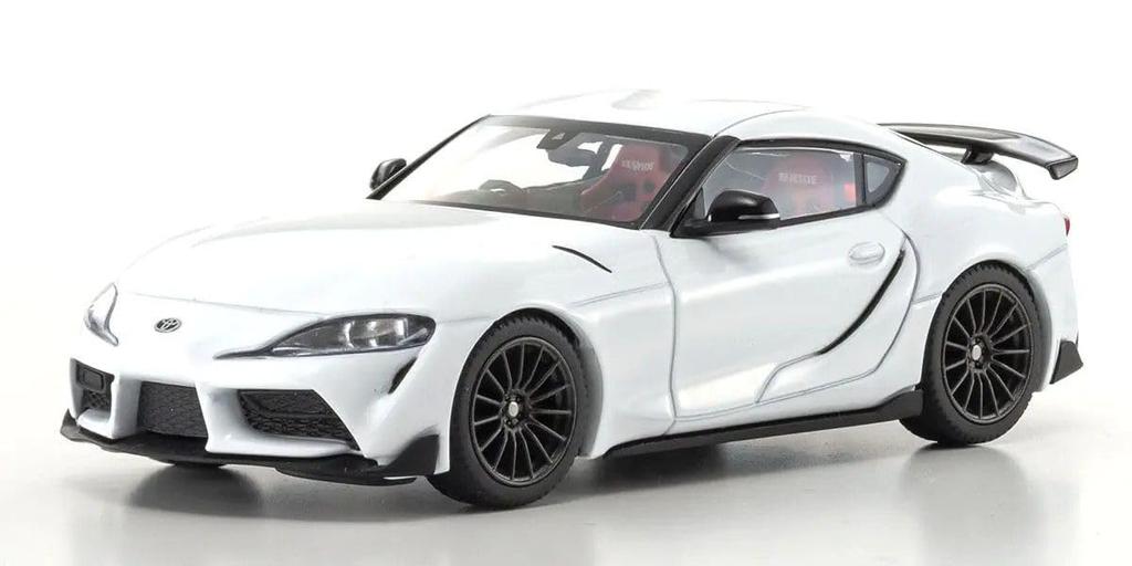 Kyosho Original 1/43 Scale Toyota Supra VART Type White Base Finished Product