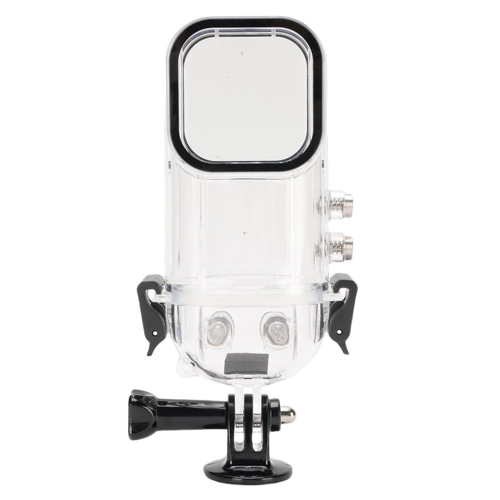 Dive Case Fit for Insta360 X3 Action Camera 147FT Rainproof PC PMMA Camera Protective Underwater Dive Shell with 1 4