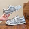 Women's Sneaker Boots Women's Leather Platform Casual Shoes Bright Top Fashion Low Lace-Up Sneaker Women's Running Shoes