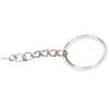 10pcs Key Ring Alloy Key Chain Ring Parts with Screw Eye Pin Connector DIY AccessoriesSilver 25mm / 1in