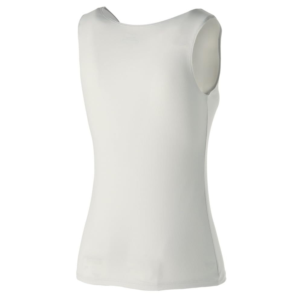 Mizuno Premier Cool Innerwear Ice Touch Tank Top Shirt, Cooling Feel, C2JAC312, Vapor Silver, Size M