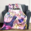 Custom Name Name'S Dynamic Duo Party Blanket For Couch Bed Plush Cozy Fuzzy Blanket Super Soft Warm Blankets For Fall And Winter 0916208