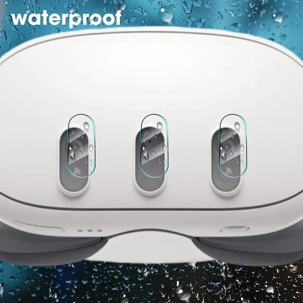 For Meta Quest 3 VR Lens Protector Tempered Glass HD Transparent Anti-scratch Protective Film for Meta Quest3 Accessories