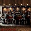 2D flaches Banner 1 Partybanner Retro Bar Polyester Hintergrundtuch Industriell Lokomotive-Thema Fotografie Hintergrundbanner