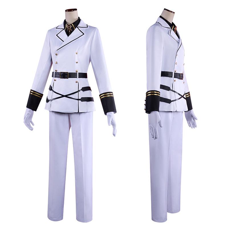 Seraph of the End Mikaela Hyakuya Cosplay Costume Set - Anime Stage Performance Attire