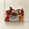 Creative and Personalized Magnetic Mosaic Stickers for Tourist Souvenirs Personalized Magnetic Fridge Magnets