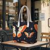 Stylish Moth Pattern Daily Tote Bag Trendy Outdoor Casual Carryall