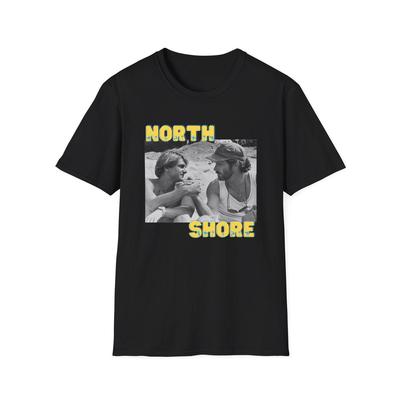 North Shore Shirt - Unisex Softstyle Rick and Chandler T Shirt 80s Cult Movie Rick Kane North Shore Movie Inspired T Shirt