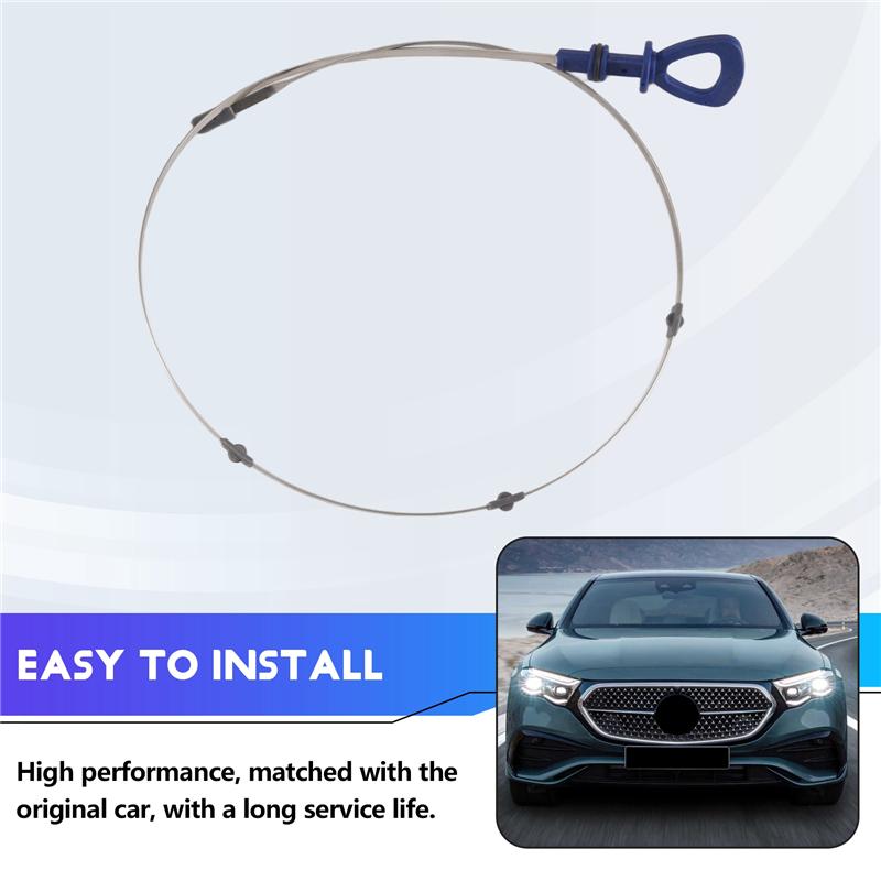 1 Piece Auto Engine Oil Dipstick Oil Dipstick 120589072100 As Shown Metal For Mercedes Benz C E S Class CLK SLK