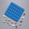 40 de găuri craniu Ice Cube silicon mucegai Halloween Creative decor reutilizabil Bar Party gheață a face DIY bomboane ciocolată copt