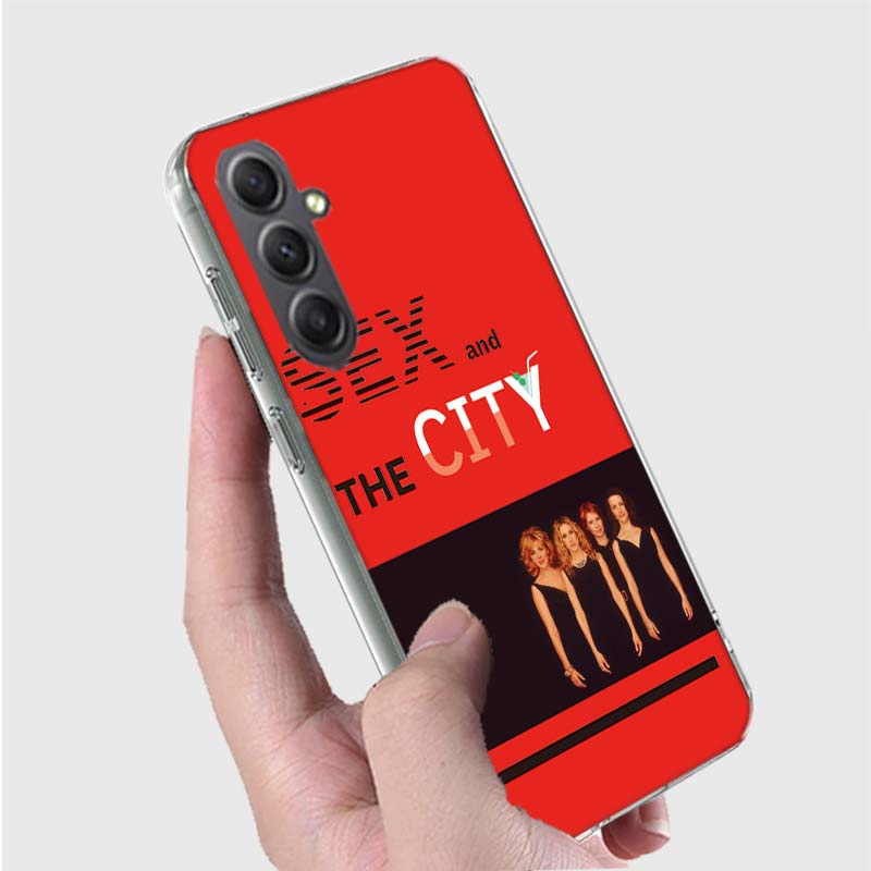 Sex and the City Phone Case for Samsung A16 A26 A36 A56 A17 A37 A57 A07 A06 A02S A03 A04S A05S Galaxy Note 20 10 A50S A71 A51 A3