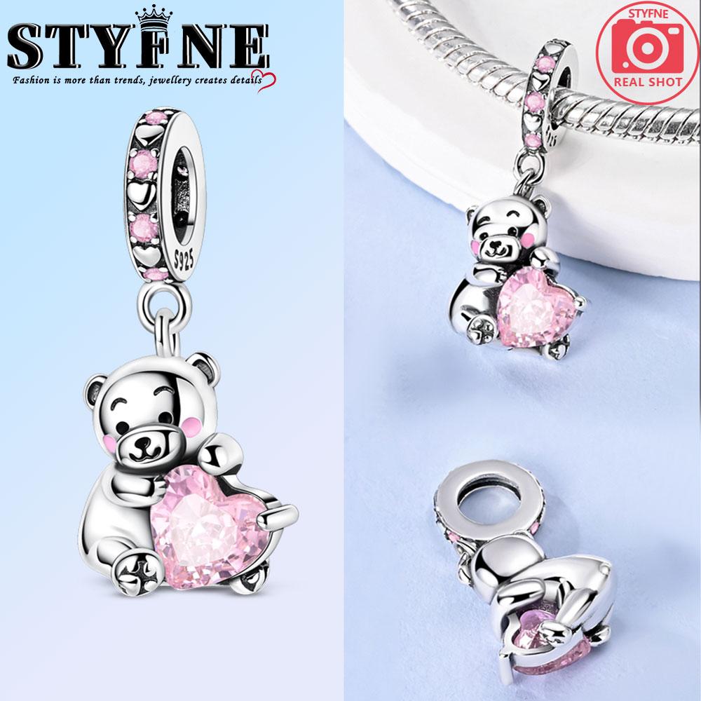 Copper Pink Purple Blue Luminous Fireflies Charms Beads Pendant Fit Original Bracelet Diy Fine Jewelry For Women