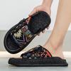 Men's slip-on slippers summer new light breathable outdoor casual sports slippers soft sole fashion youth city walking slippers