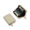 Ultra-Thin Accordion Card Holder for Women: Large Capacity, Multi-Card Slots, Exquisite Bank Holder, ID Zipper Bag