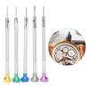 5Pcs Steel Watch Repair Screwdriver 5 different flat Watchmaker Tool  Eyeglass screw adjustment