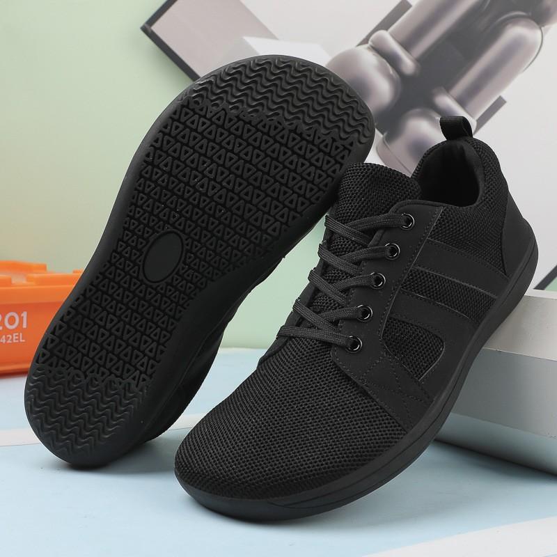 Women's Barefoot Walking Wide Toe Box Zero Drop Minimalist Sneakers Men Non Slip Comfortable Light Couples Width Walking Shoes