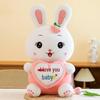 Cute Fruit Heart Rabbit Plush Pillow - Large Doll Children's Sleep Gift