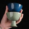 Song Style White Porcelain Stemmed Tea Cup
