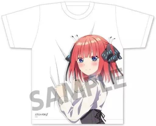 

HobbyStock Nakano Nino Hugging T T-Shirt White Classic Ver Anime Miku S