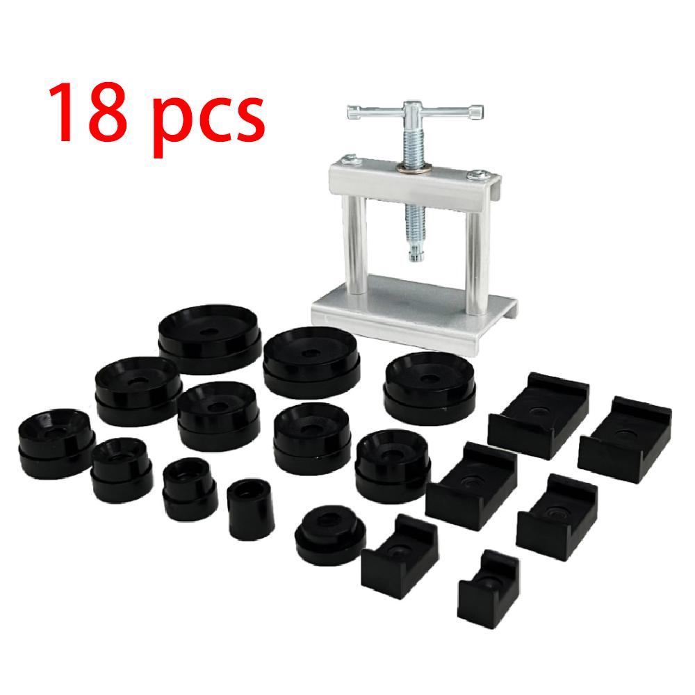 Professionelles Uhrenpressen-Set, Uhrenboden für Gehäuseschließwerkzeug und Passmatrizen, Uhrenreparaturwerkzeug, Matrizensatz für Uhrmacher, 12 Formen