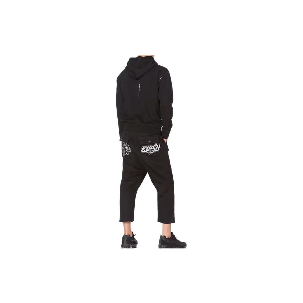 Evisu Seagull Embroidered Sweatshirt Men sweatshirt Black 1EAGNM8SW455XX