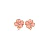 Four-leaf Clover Stud Earrings New Trendy Girl Niche Design Sense High-end Temperament Earrings