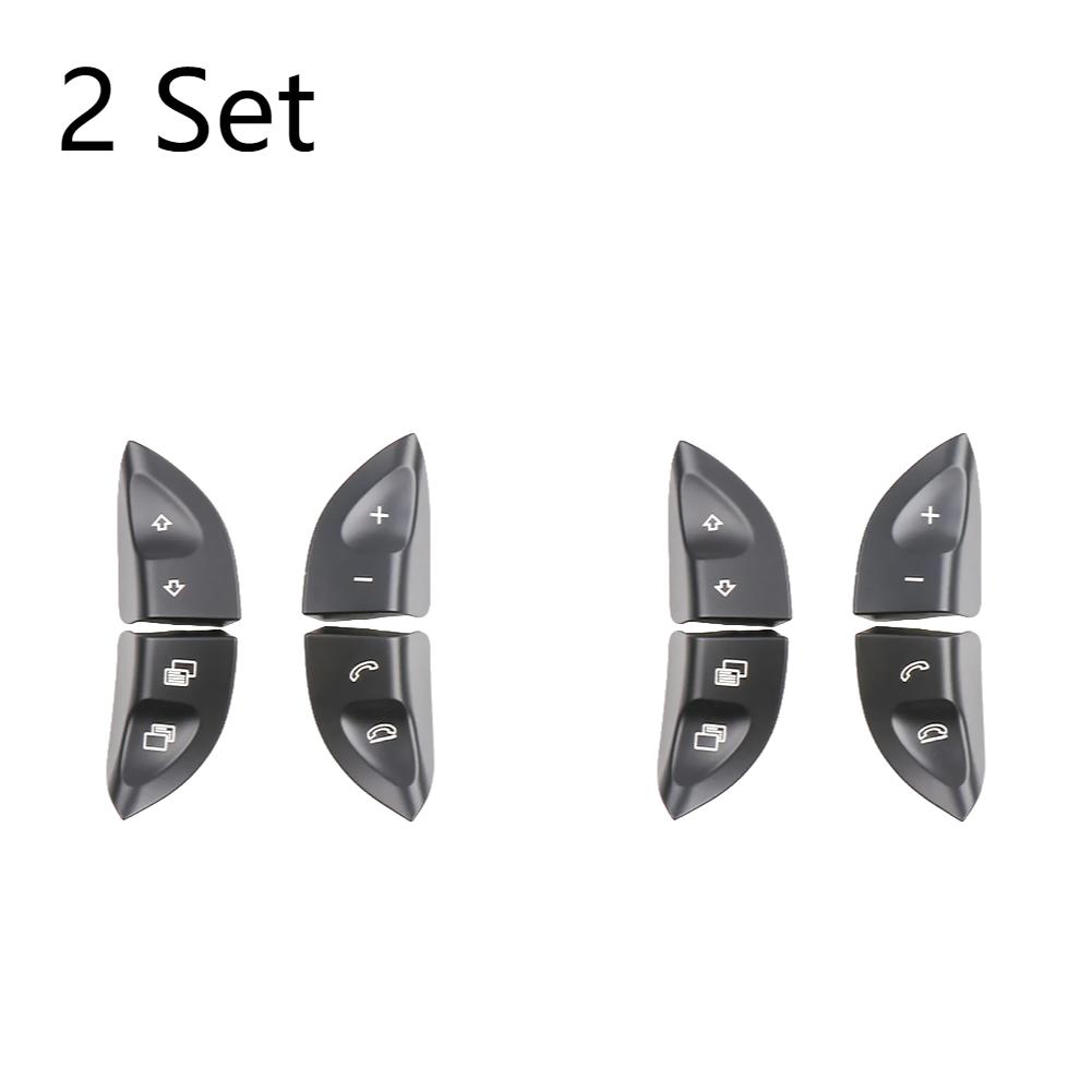 1-2 Set Steering Wheel Control Button Switch Cover Switch Buttons For Mercedes-Benz S CL Class W220/W215/S500/S600