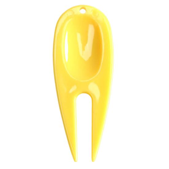 3Pcs Golf Green Fork Anti-rust Effective Compact Repair Turf Plastic Golf Divot Repair