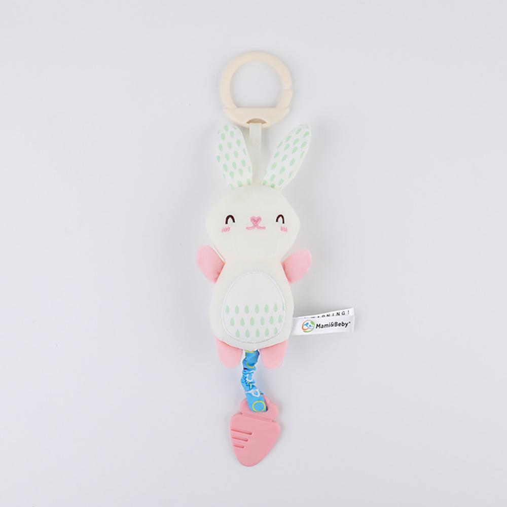Newborn Soft Stuffed Animal Rattle Hand Grip Baby Toys Shaker Crinkle Squeaky Sensory Travel Acssories for Toddler Toy Gifts