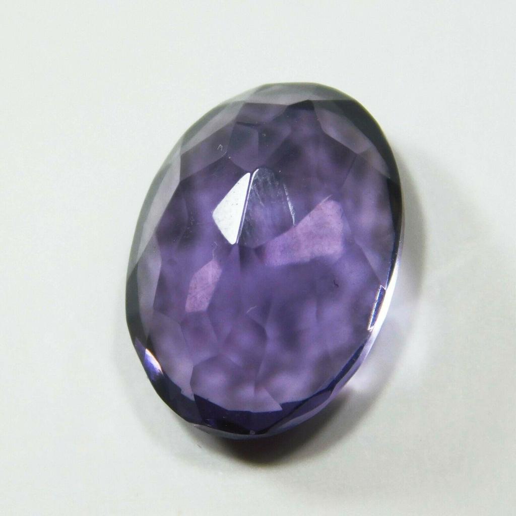 7 Ct Natural Taaffeite Purple Oval Shape Loose Gemstone for Jewelry Making and Gem Collections