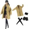 Multistyles Woolen Coat Outfit Handmade Plush Overcoat  For 11.5 Inch 30cm Dolls/for 1/6 Bjd Dolls