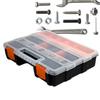 Parts and Tools Storage Box Electronic Component Storage Box Screw Organizer 21 Compartments Interlocking Hardware Storage Case