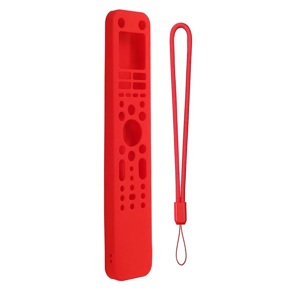 Durable Washable Silicone TV Remote Cover Protector Sleeve with Detachable Lanyard for Sony RMF-TX520 Remote Models