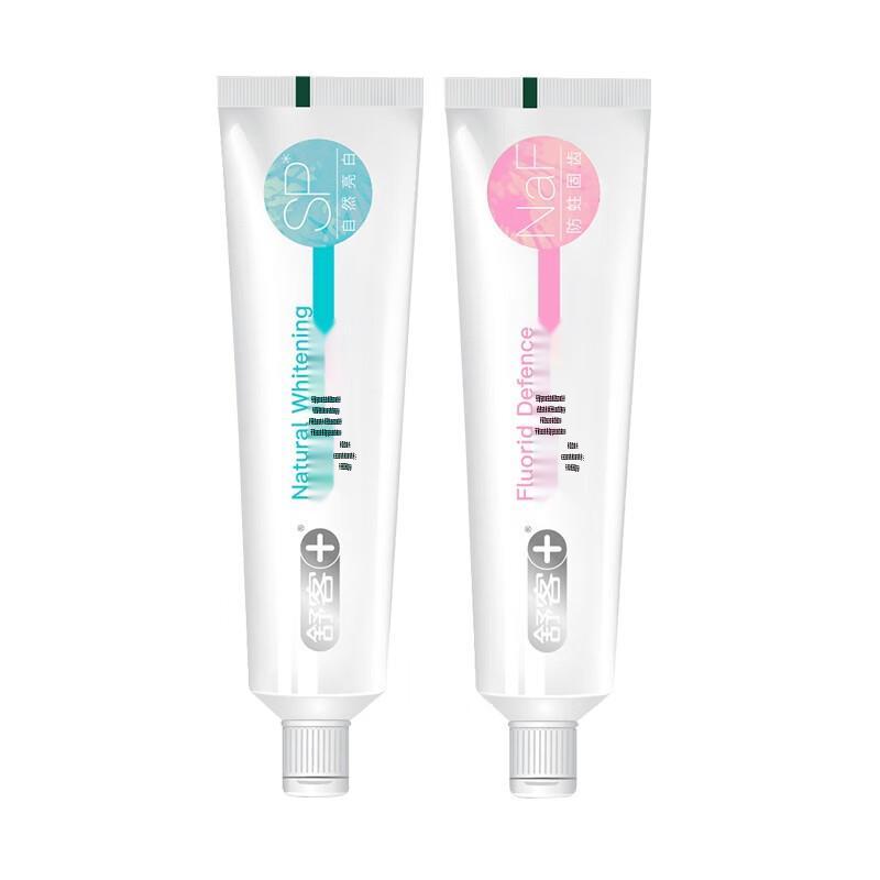 

Shuke Anti-Cavity & Whitening Toothpaste Duo Set