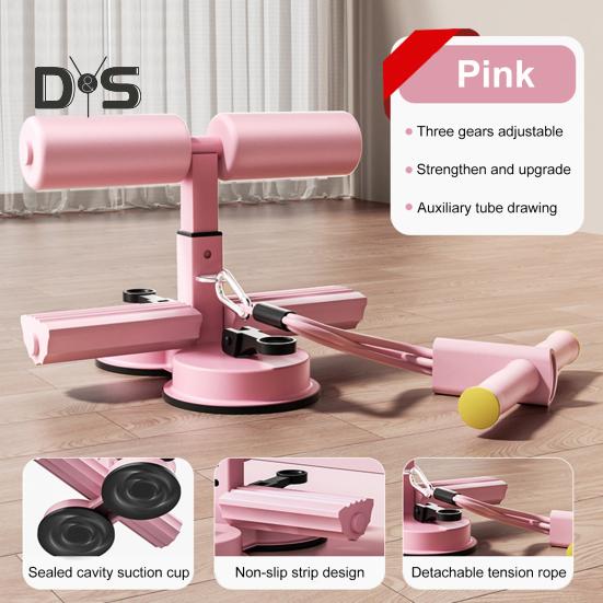 Hrazda do sedu se silnými přísavkami Odporový pás Nastavitelný držák na podlahu k sezení Pohodlný k podlaze Trenažér na sezení na hrazdě