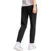 FILA Simple Versatile Basic Knitted Casual Pants Women bottoms Deep-Black A11W511607FBK