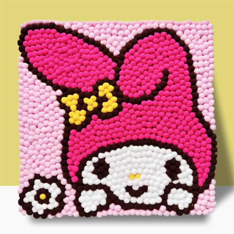 Nuazhiyuan Kids DIY Fluffy Ball Art Kit