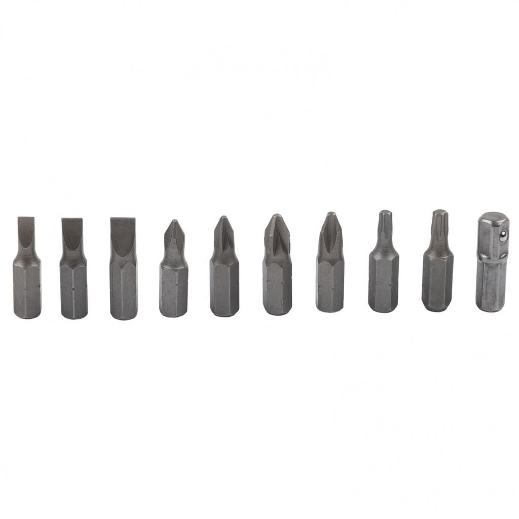 Compact L Shaped Driver Handle and For Stubby Wrench Set for Workshops