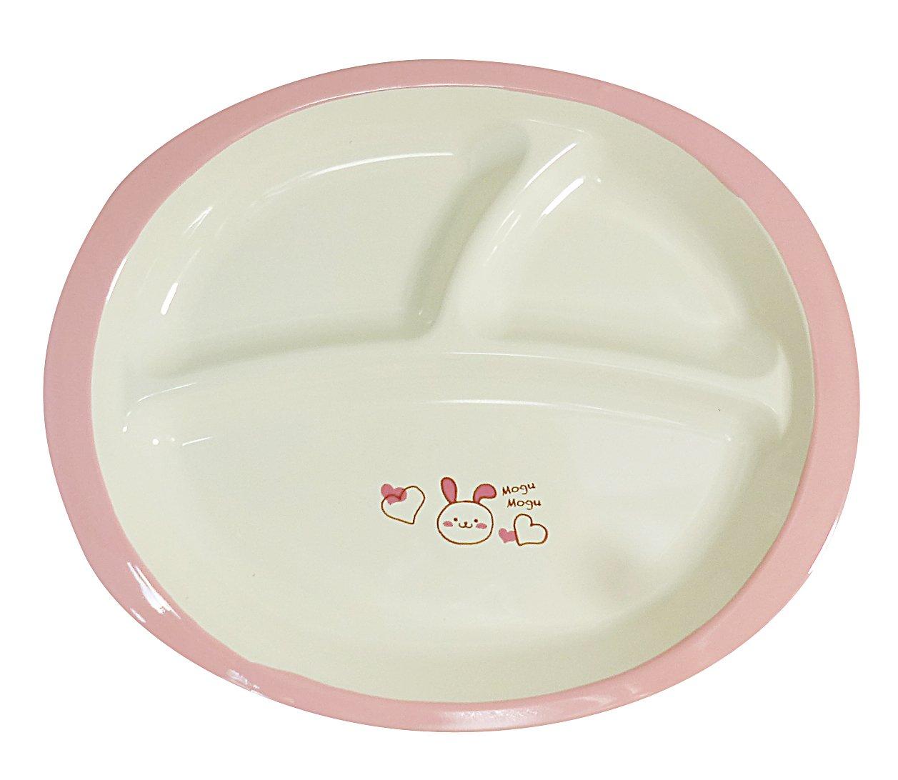 

Микроволновая посудомоечная машина Asahi Koyo Lunch Rabbit, изготовленная в Может использоваться как детская тарелка серии Mogumogu, длина x ширина x высота 2 см, розовая, безопасная,