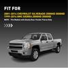 4X White LED Side Marker Light For 1999-2014 GMC Sierra 2500HD 3500HD Dually Bed
