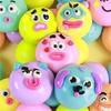 Detachable Funny Face Parts Dog Expression DIY Stress Ball Non-toxic Knead Stretch Release the Mood Classroom Fidget Calming Toy