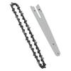 6 Inch Chains Replacement and 6 Inch Chainsaw Guide Plate for Electric Saw Parts Wood Cutting