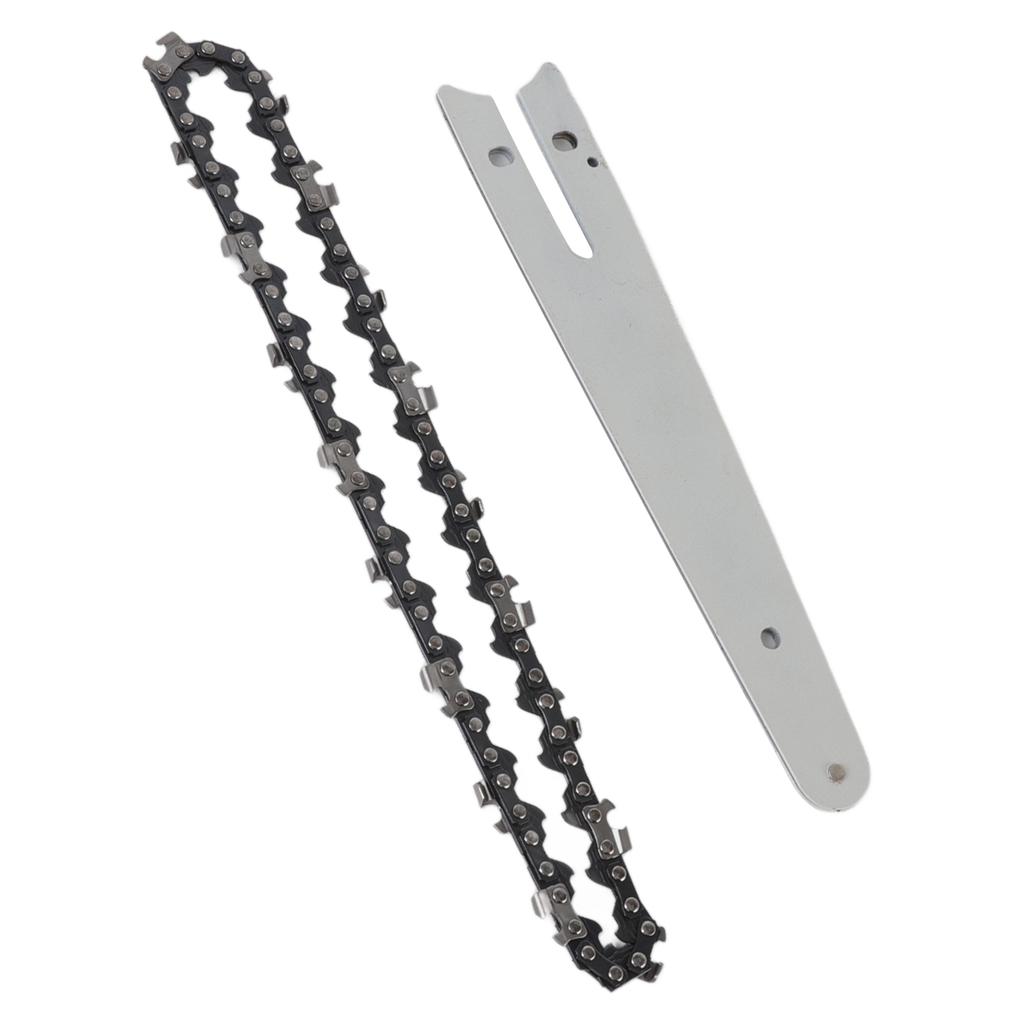 6 Inch Chains Replacement and 6 Inch Chainsaw Guide Plate for Electric Saw Parts Wood Cutting