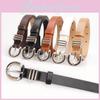 Elegant Womens Skinny Belt For Casual And Work Outfits Faux Leather Material